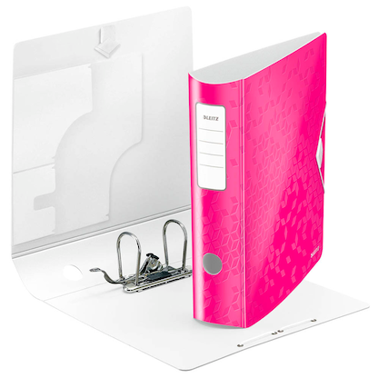 Artikelbild 2 für AKTION: LEITZ Active WOW 1106 Ordner pink Kunststoff 8,2 cm DIN A4 mit Prämie nach Registrierung, Artikelnummer 324501