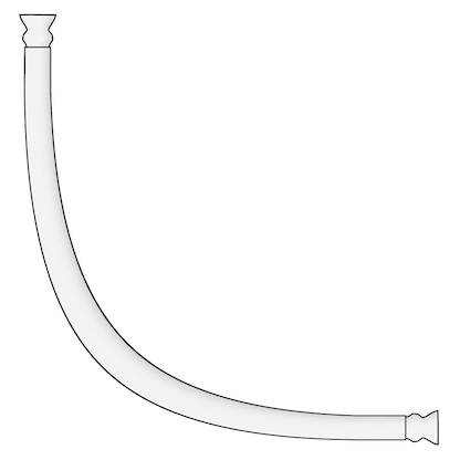 Artikelbild 22 für WENKO Metall Duschvorhangstange Ecke, Artikelnummer 803017