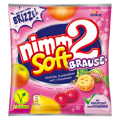 Artikelbild für nimm2® soft Brause Kaubonbons 37 St./ 195,0 g, Artikelnummer 955041