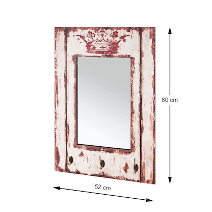 Artikelbild 4 für HAKU Möbel Wandgarderobe 89993 Motiv Holz 3 Haken 52,0 x 80,0 cm, Artikelnummer 553343