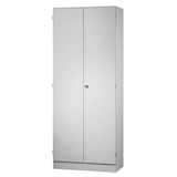 Artikelbild 1 für HAMMERBACHER Aktenschrank 6100, V6100/5/5/SG lichtgrau 4 Fachböden 80,0 x 42,0 x 200,4 cm, Artikelnummer 861930