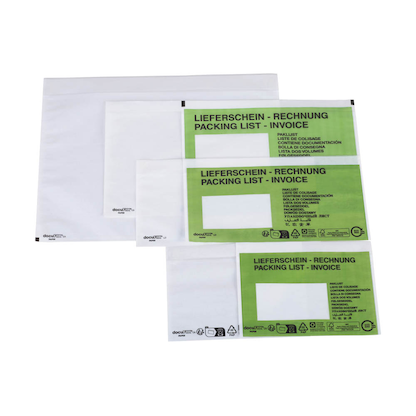 Artikelbild 2 für docuFIX® PAPER Lieferscheintaschen Papier DIN lang 250 St., Artikelnummer 517282