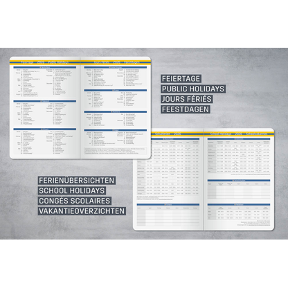 Artikelbild 5 für SIGEL Buchkalender Conceptum 2026 blau, Artikelnummer 568208