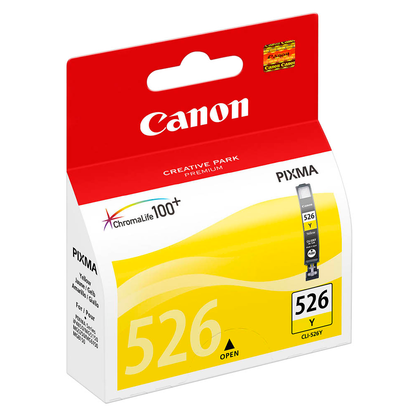 Artikelbild 2 für Canon CLI-526 Y gelb Druckerpatrone, Artikelnummer 587014