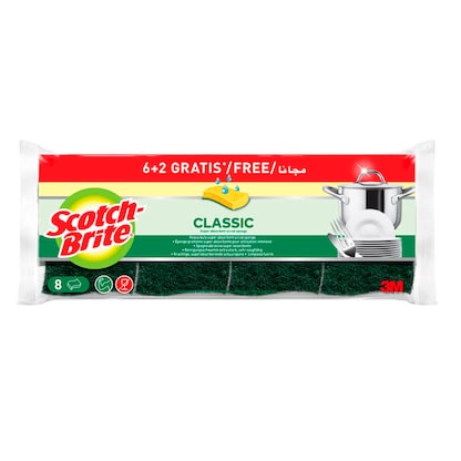 Artikelbild 6 für Scotch-Brite Classic Schwämme, 8 St., Artikelnummer 154338