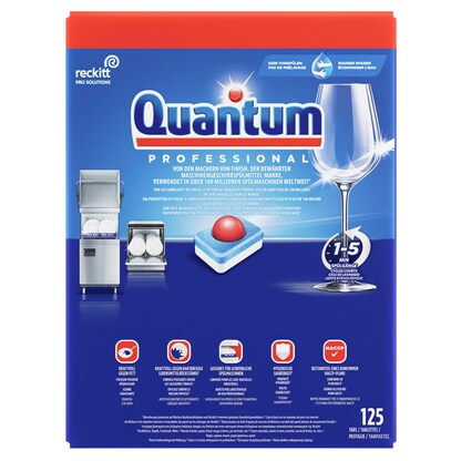 Artikelbild 21 für Quantum Professional Spülmaschinentabs 125 St., Artikelnummer 539969