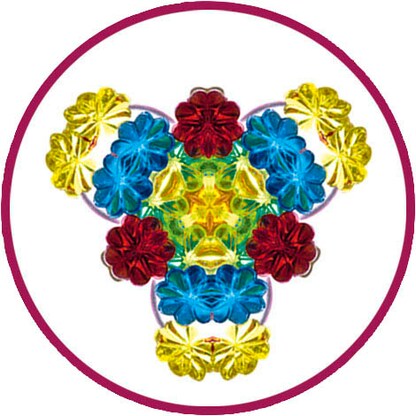 Artikelbild 10 für folia Bastelset Kaleidoskop mehrfarbig, Artikelnummer 479091