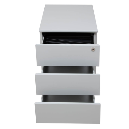 Artikelbild 4 für Gürkan Rollcontainer lichtgrau 3 Auszüge 39,0 x 59,0 x 55,0 cm, Artikelnummer 564967