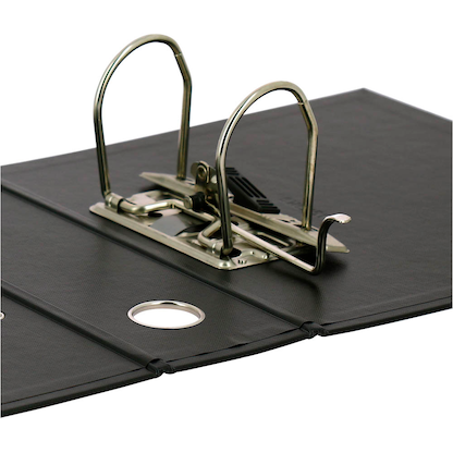 Artikelbild 5 für ELBA A5 Hochformat Ordner schwarz Kunststoff 7,5 cm DIN A5 hoch, Artikelnummer 116632