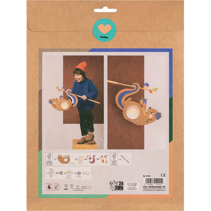 Artikelbild 4 für folia Bastelset SQUIRREL braun, Artikelnummer 692869