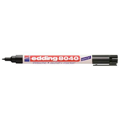 Artikelbild für edding 8040 Textilmarker schwarz 1,0 mm, 1 St., Artikelnummer 863548