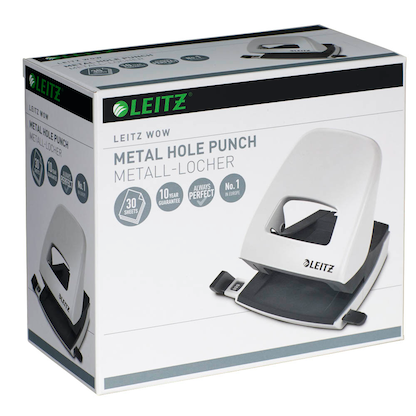 Artikelbild 3 für AKTION: LEITZ Locher NeXXt 5008 WOW perlweiß mit Prämie nach Registrierung, Artikelnummer 368258