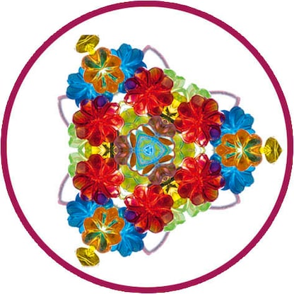 Artikelbild 7 für folia Bastelset Kaleidoskop mehrfarbig, Artikelnummer 479091