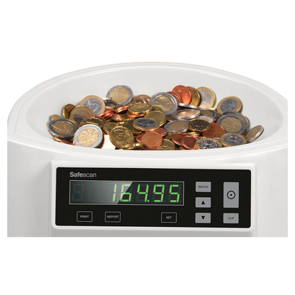 Artikelbild 7 für Safescan Münzzähl- und Sortiermaschine 1250, Artikelnummer 213746