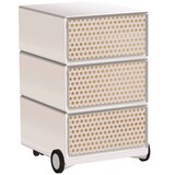 Artikelbild 1 für PAPERFLOW easyBox Classic Chic Rollcontainer weiß, bunt 4 Auszüge 39,0 x 43,6 x 64,2 cm, Artikelnummer 215147