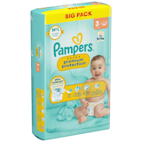 Artikelbild 1 für Pampers® Windeln premium protection™ BIG PACK Größe Gr.3 (6-10 kg) für Babys und Kleinkinder, 64 St., Artikelnummer 585186