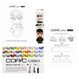 Artikelbild 1 für COPIC® Ciao Warm Palette Starter Layoutmarker-Set farbsortiert 1,0 + 6,0 mm, 1 Set, Artikelnummer 606808