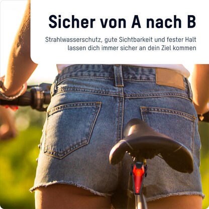 Artikelbild 8 für ANSMANN Rear break LED Fahrradbeleuchtung schwarz, Artikelnummer 629198