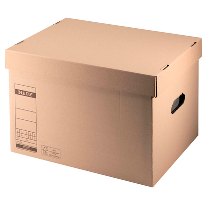Artikelbild 2 für 10 LEITZ Archivboxen 6081 braun 32,5 x 44,0 x 28,0 cm, Artikelnummer 665950