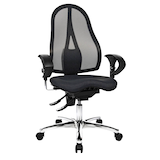 Artikelbild 1 für Topstar Bürostuhl Sitness® 15, ST19UG20 Stoff schwarz, Gestell chrom, Artikelnummer 462440