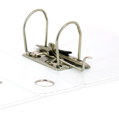 Artikelbild 5 für ELBA A5 Hochformat Ordner weiß Kunststoff 7,5 cm DIN A5 hoch, Artikelnummer 116657