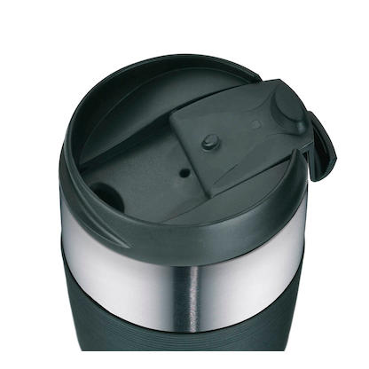 Artikelbild 5 für THERMOcafé by THERMOS Isolierbecher PRO schwarz, silber 400,0 ml, Artikelnummer 482402