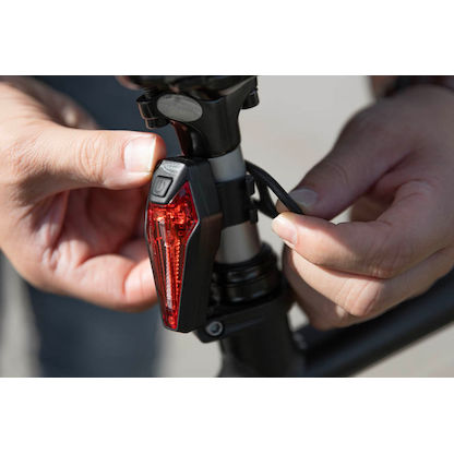 Artikelbild 9 für ANSMANN Rear break LED Fahrradbeleuchtung schwarz, Artikelnummer 629198