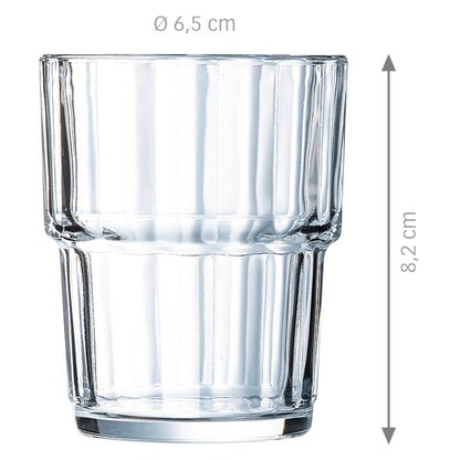 Artikelbild 3 für ARCOROC Trinkgläser Norvege FB16 160,0 ml, 6 St., Artikelnummer 976443