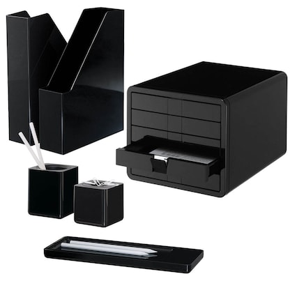 Artikelbild für AKTION: HAN Schreibtischset i-line schwarz, Artikelnummer 663695