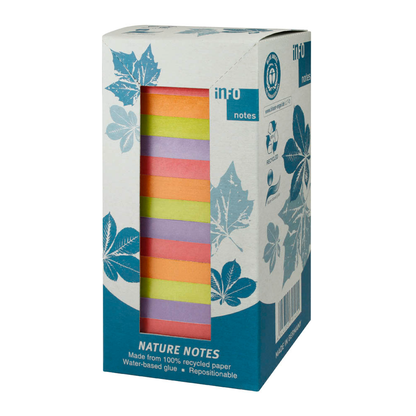 Artikelbild 2 für inFO Recycling Haftnotizen farbsortiert, 16 Blöcke, Artikelnummer 458321