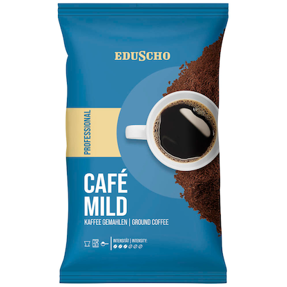 Artikelbild 2 für EDUSCHO PROFESSIONAL mild Kaffee, gemahlen, Arabica- und Robustabohnen 500,0 g, Artikelnummer 116446