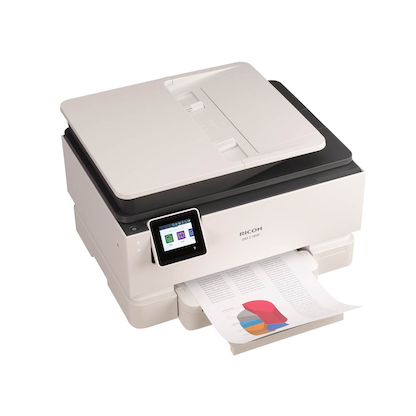 Artikelbild 7 für RICOH IJM C180F 4 in 1 Tintenstrahl-Multifunktionsdrucker weiß, Artikelnummer 150249