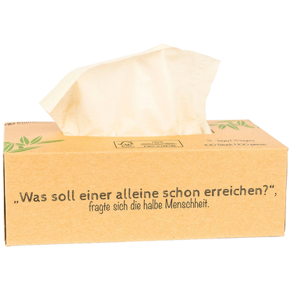 Artikelbild für pandoo Taschentücherbox 3-lagig weiß, 100 St., Artikelnummer 933395