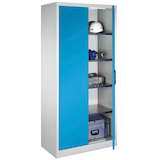 Artikelbild 1 für CP Metallschrank 08921-00 S10110 lichtblau, lichtgrau 93,0 x 50,0 x 195,0 cm, aufgebaut, Artikelnummer 414011
