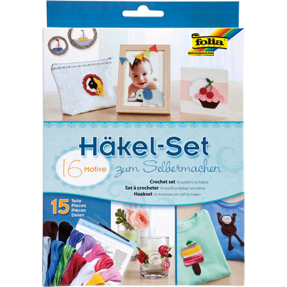 Artikelbild 11 für folia Häkel-Set 15-tlg., Artikelnummer 287518