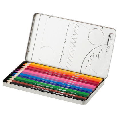 Artikelbild 2 für JOLLY SUPERSTICKS CLASSIC KINDERFEST Buntstifte farbsortiert, 12 St., Artikelnummer 312431