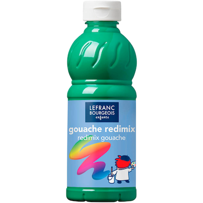 Artikelbild für LEFRANC BOURGEOIS Gouache Liquide Redimix Temperafarbe grün 500,0 ml, Artikelnummer 202121