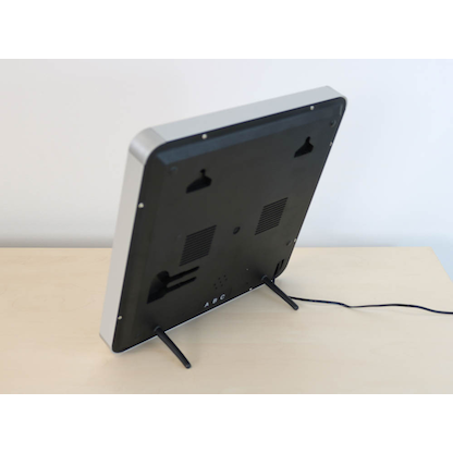 Artikelbild 3 für unilux digitale Wanduhr Flo schwarz Aluminium, Artikelnummer 723161