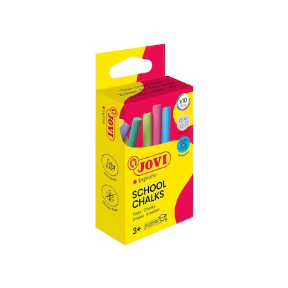 Artikelbild 9 für JOVI School Chalks Kreide farbsortiert 10 St., Artikelnummer 321677