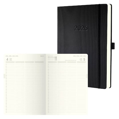 Artikelbild für SIGEL Buchkalender Conceptum 2026 schwarz, Artikelnummer 568517