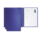 Artikelbild 1 für PAGNA Bewerbungsmappe SOLO DIN A4 blau, Artikelnummer 893610