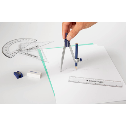 Artikelbild 2 für STAEDTLER Lineal-Set transparent, Artikelnummer 533053