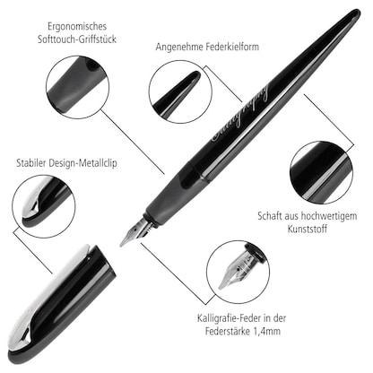 Artikelbild 5 für ONLINE® Schreibset Black schwarz, Artikelnummer 598096