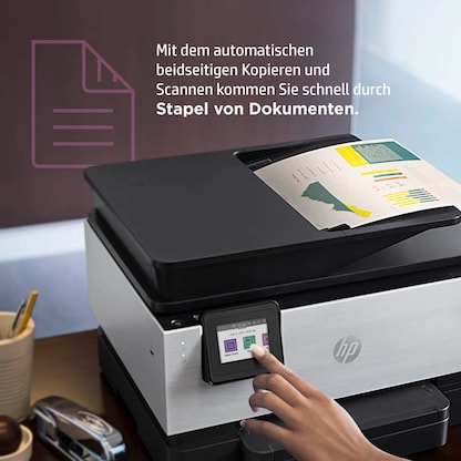 Artikelbild 5 für HP OfficeJet Pro 9019e 4 in 1 Tintenstrahl-Multifunktionsdrucker grau, Artikelnummer 637542