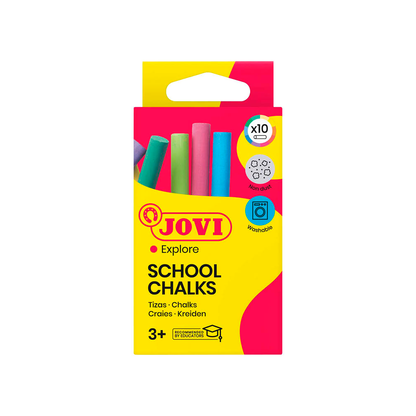 Artikelbild 4 für JOVI School Chalks Kreide farbsortiert 10 St., Artikelnummer 321677