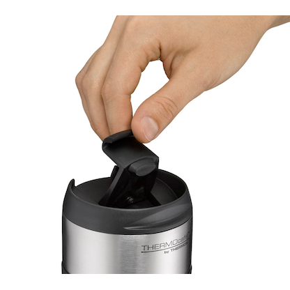 Artikelbild 4 für THERMOcafé by THERMOS Isolierbecher PRO schwarz, silber 400,0 ml, Artikelnummer 482402