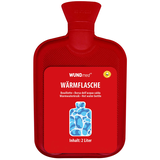 Artikelbild 1 für WUNDmed® 2 Liter Wärmflasche rot, Artikelnummer 470797