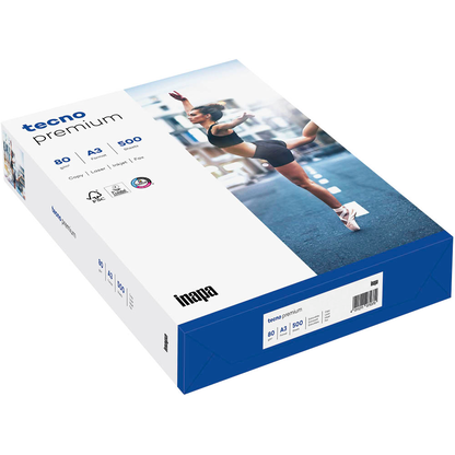Artikelbild 3 für tecno Kopierpapier premium DIN A3 80 g/qm 500 Blatt, Artikelnummer 537001