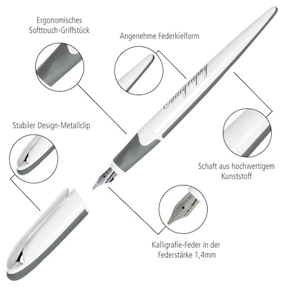 Artikelbild 3 für ONLINE® Schreibset White weiß, Artikelnummer 598211