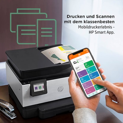 Artikelbild 6 für HP OfficeJet Pro 9019e 4 in 1 Tintenstrahl-Multifunktionsdrucker grau, Artikelnummer 637542